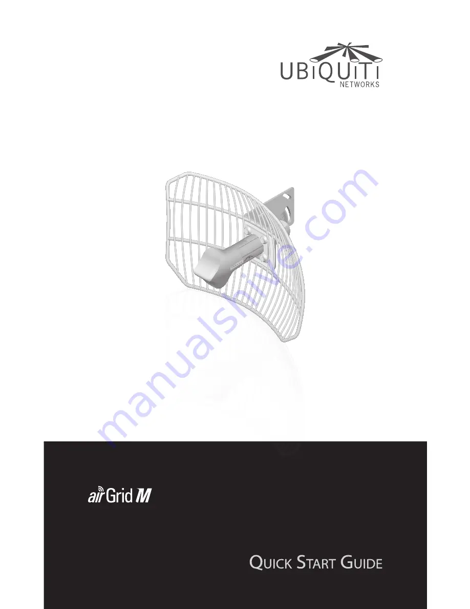 Ubiquiti air Grid M2 AGM2-HP-1114 Скачать руководство пользователя страница 1