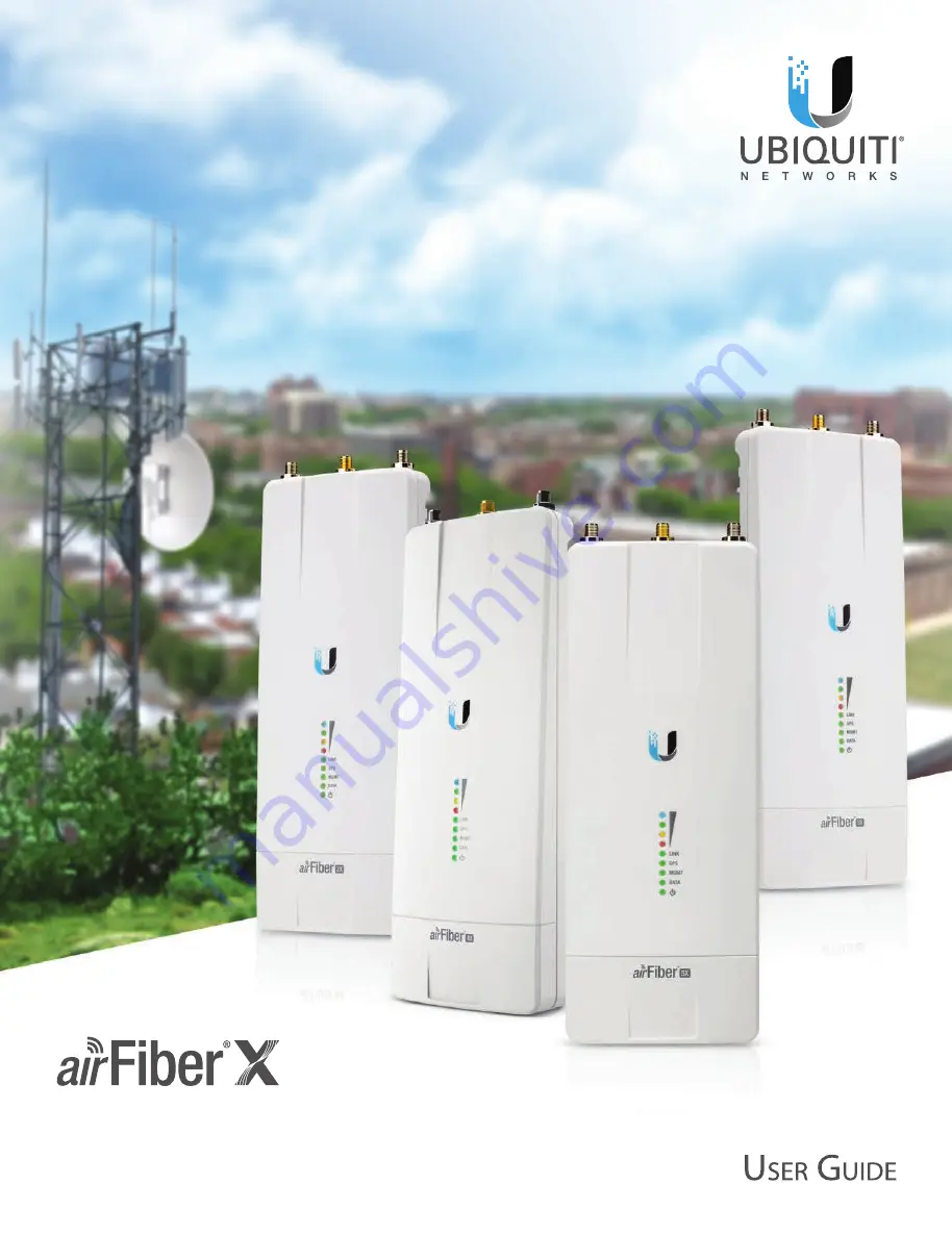 Ubiquiti airFiber X Скачать руководство пользователя страница 1