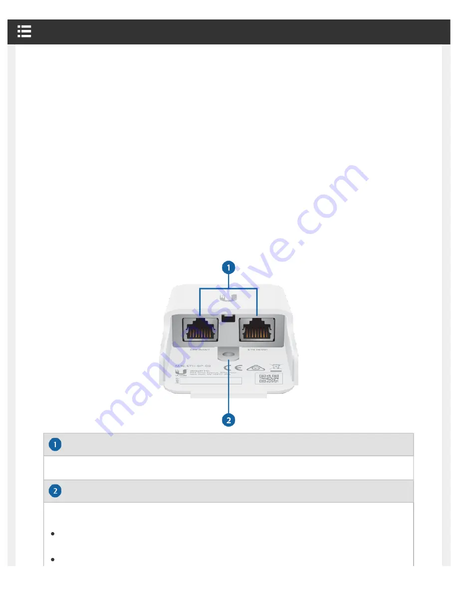 Ubiquiti ETH-SP-G2 Скачать руководство пользователя страница 1