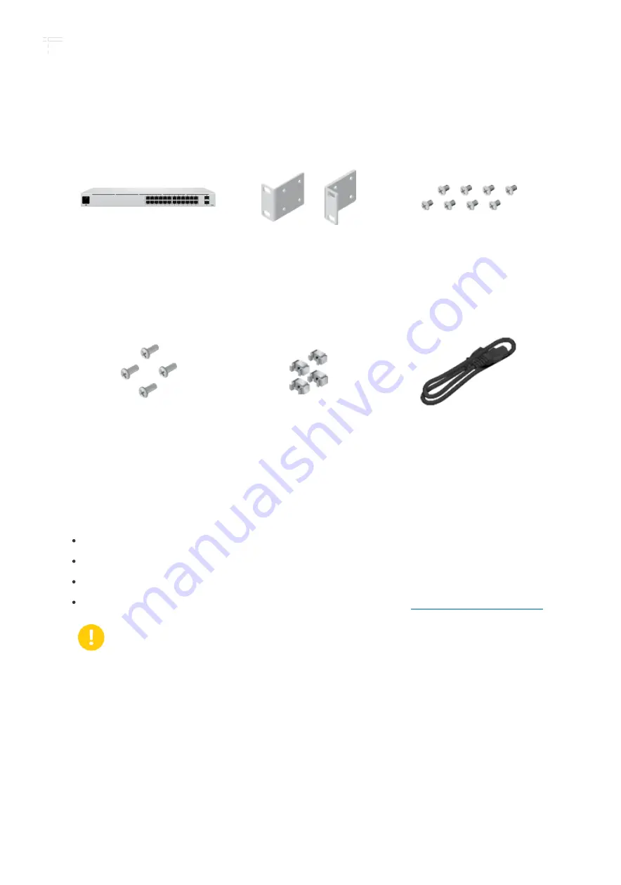 Ubiquiti USW-24 Quick Start Manual Download Page 1