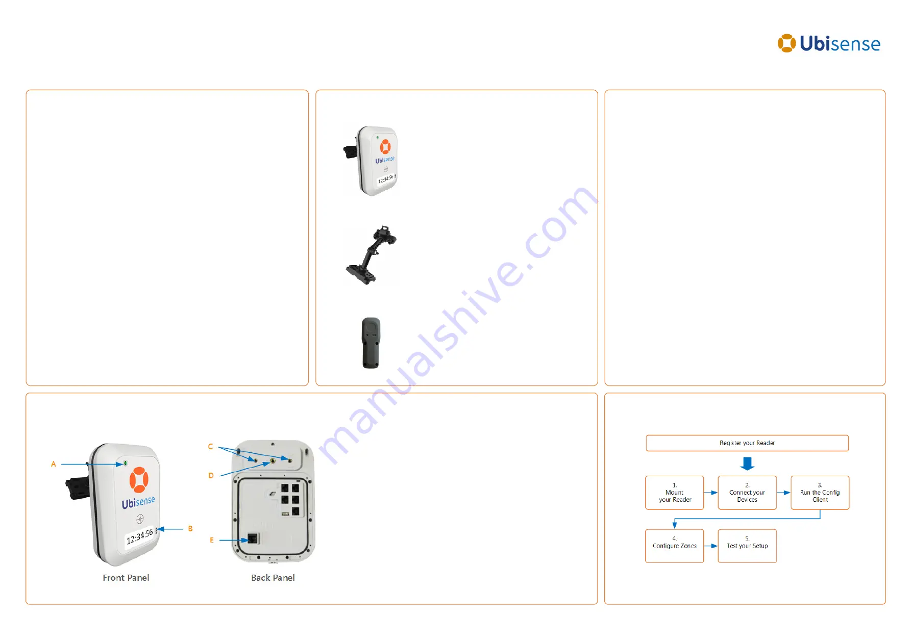 Ubisense AngleID Quick Start Manual Download Page 1