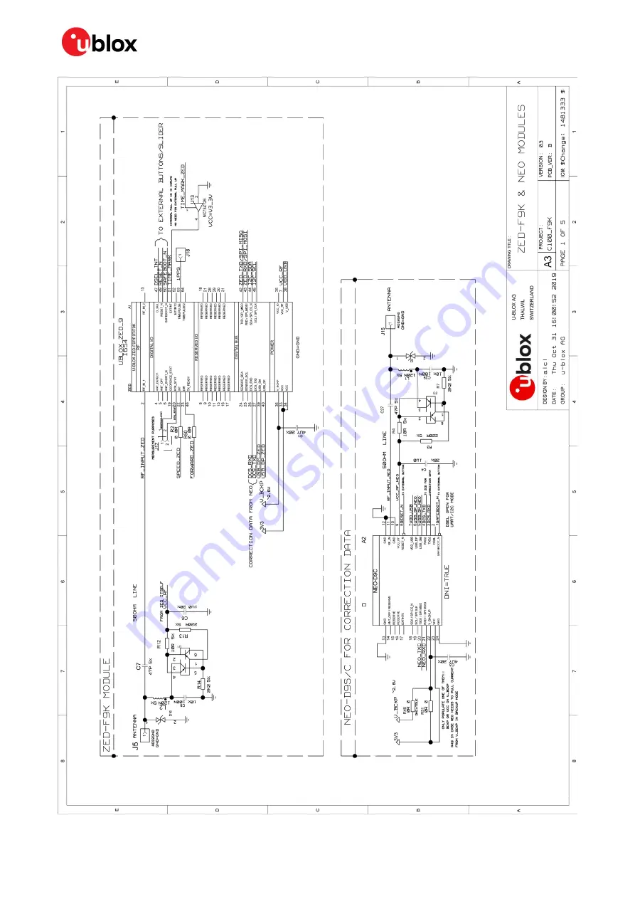 Ublox C102-F9R User Manual Download Page 26