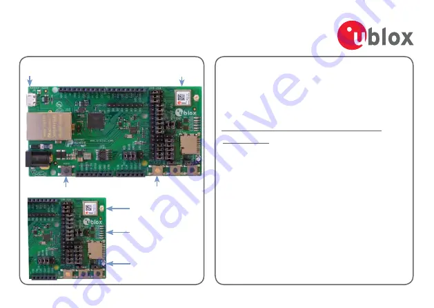 Ublox EVK-NINA-W101 Quick Start Download Page 1