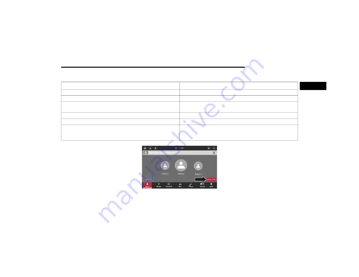 Uconnect 10.1 inch Display Instruction Manual Download Page 18