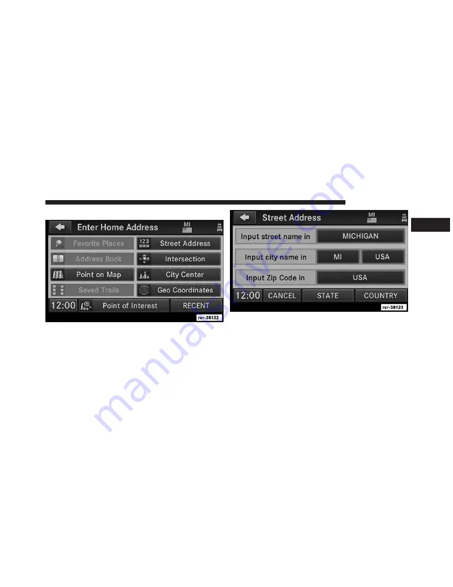 Uconnect 730N Owner'S Manual Supplement Download Page 36