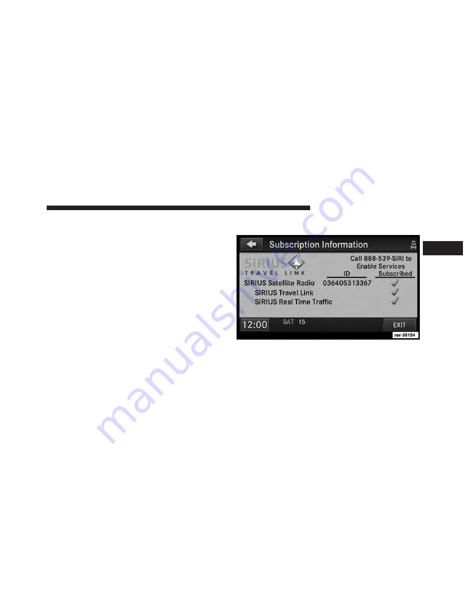 Uconnect 730N Owner'S Manual Supplement Download Page 64