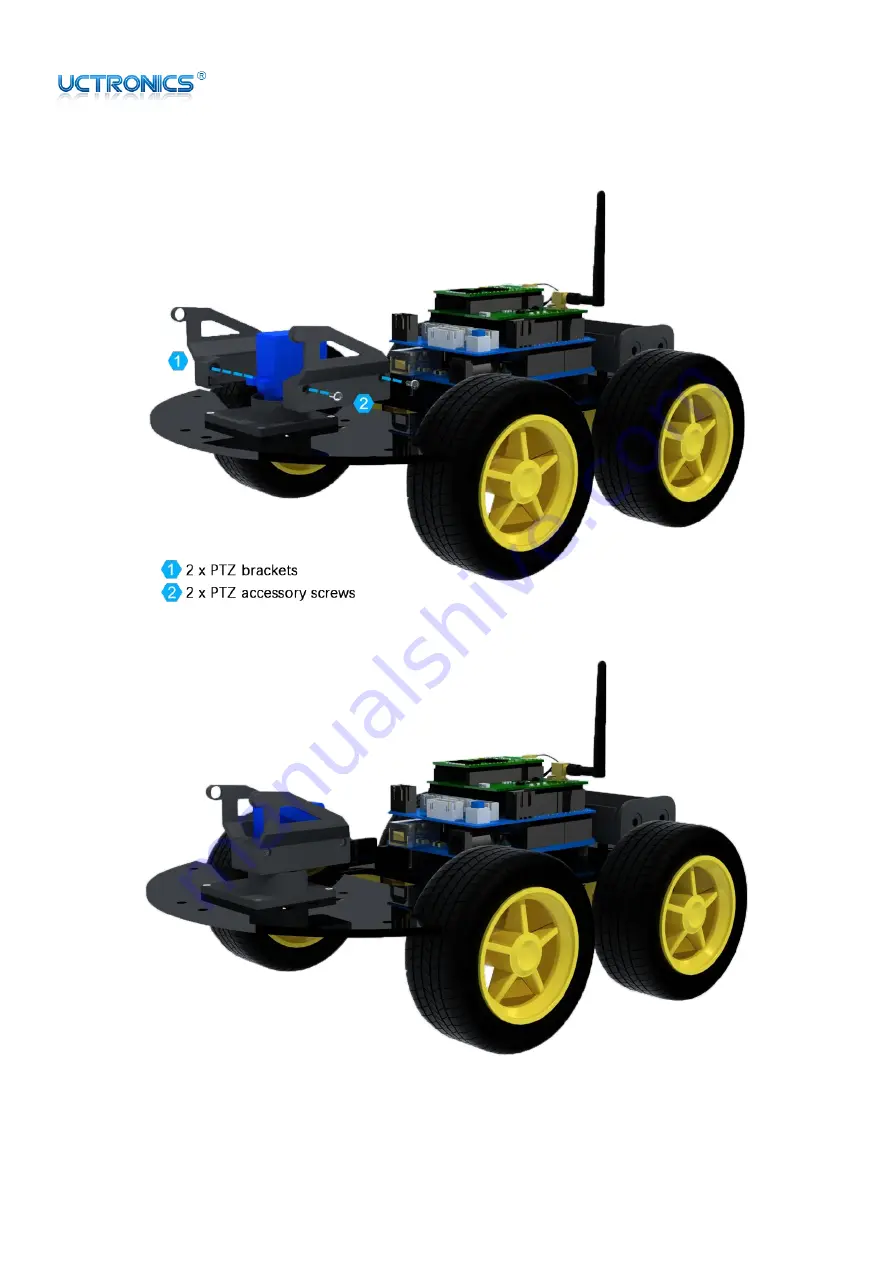 Uctronics WIFI Smart Robot Car Kit Скачать руководство пользователя страница 27