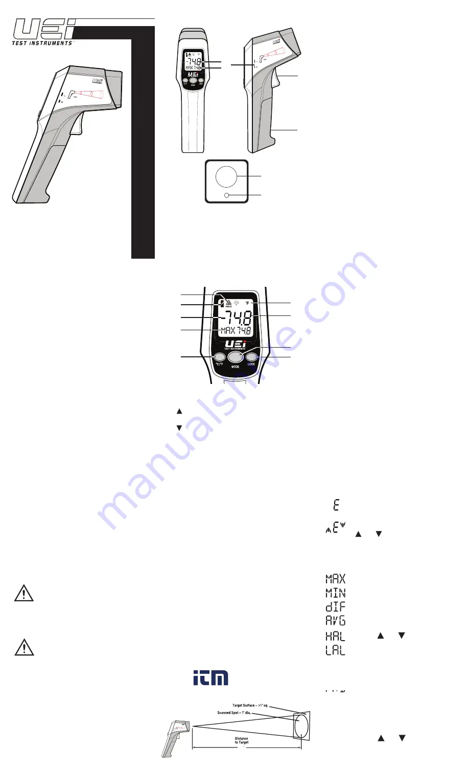 UEi INF195C Instruction Manual Download Page 1