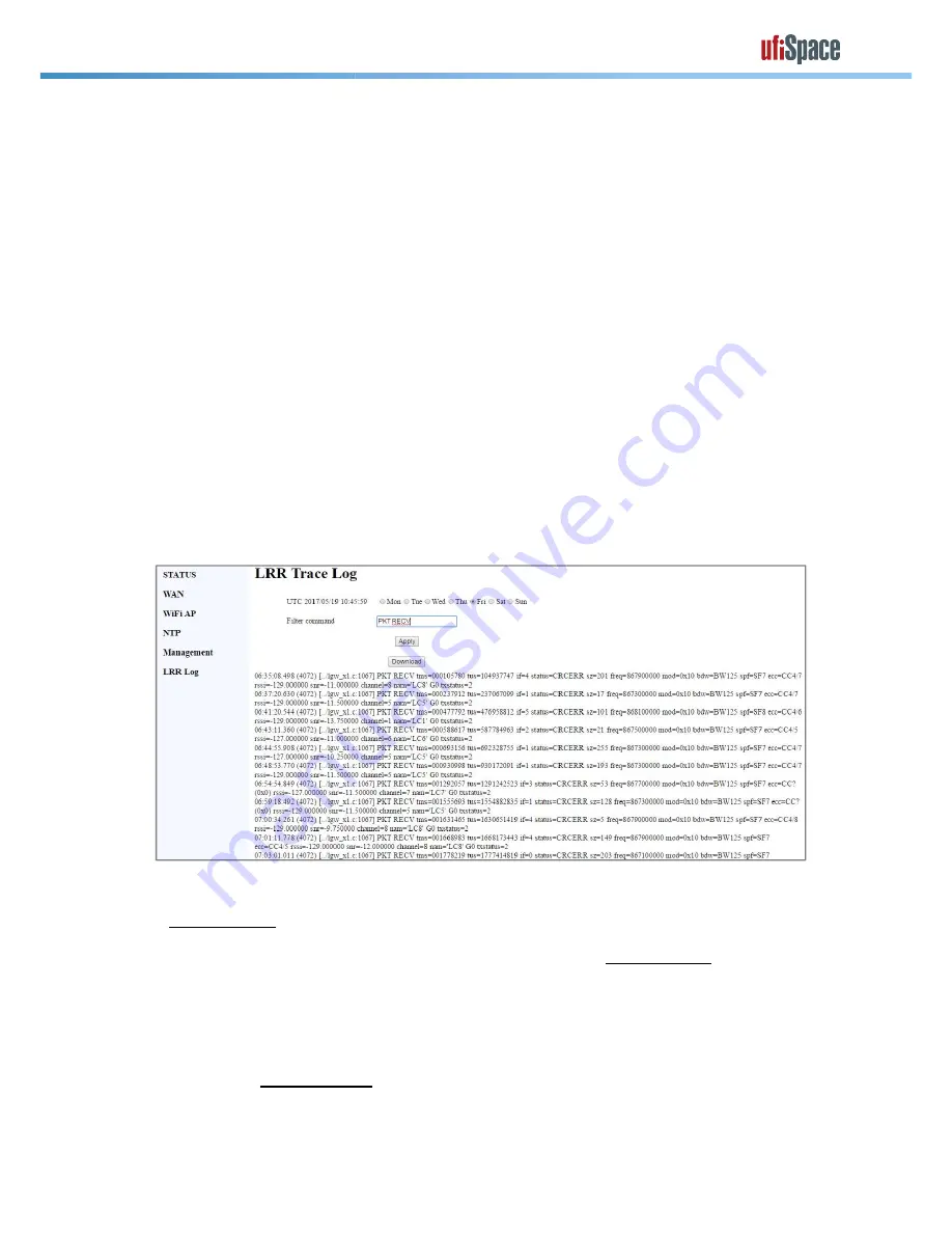 UfiSpace LoRa GPE810U Скачать руководство пользователя страница 8