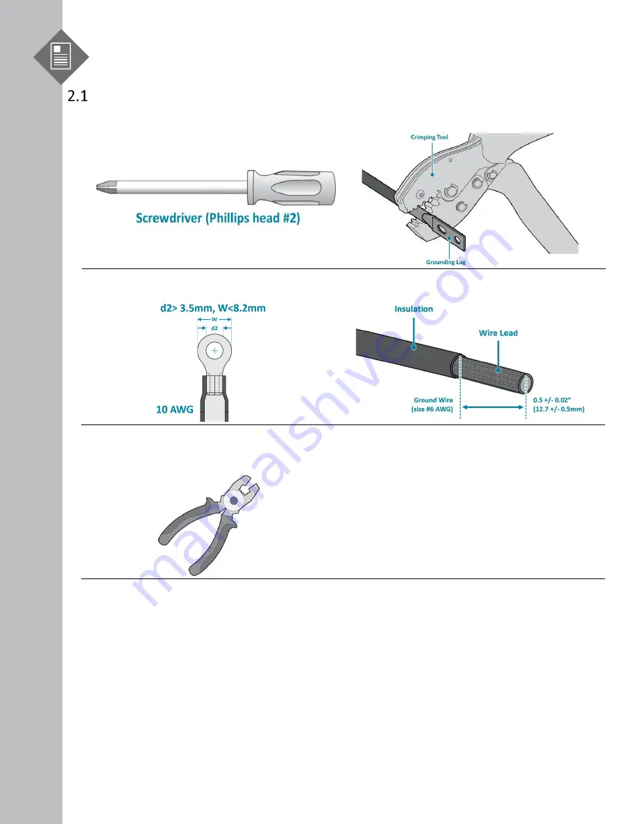 UfiSpace S9110-32X Installation Manual Download Page 4