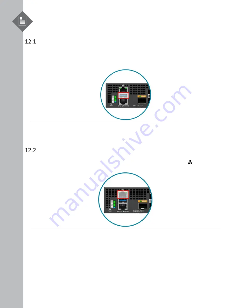 UfiSpace S9110-32X Installation Manual Download Page 24