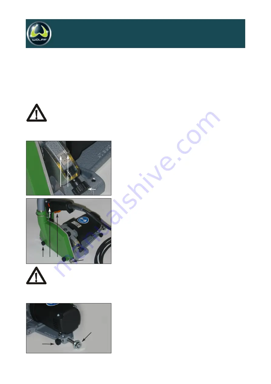 UFLOOR WOLFF FRASMASTER Operating Manual Download Page 16