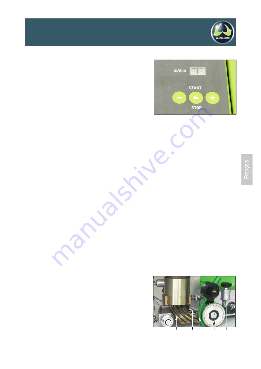 UFLOOR WOLFF Weldmaster 056257 Operating Manual Download Page 19