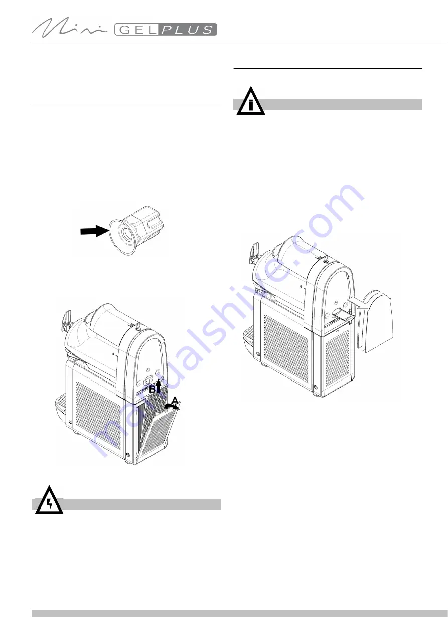 Ugolini MINI GEL PLUS Operator'S Manual Download Page 52