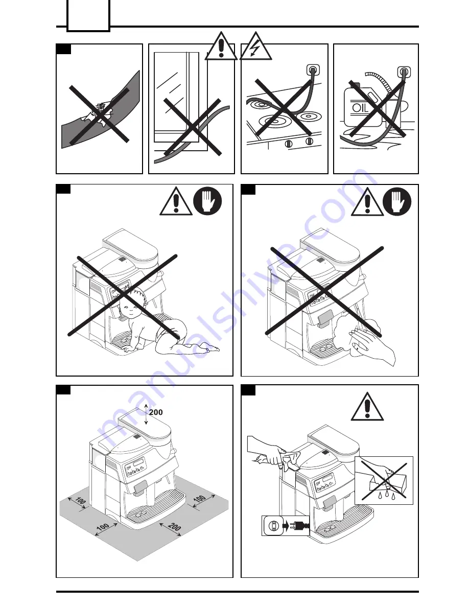 Ugolini SUP018DR Operating Instructions Manual Download Page 8