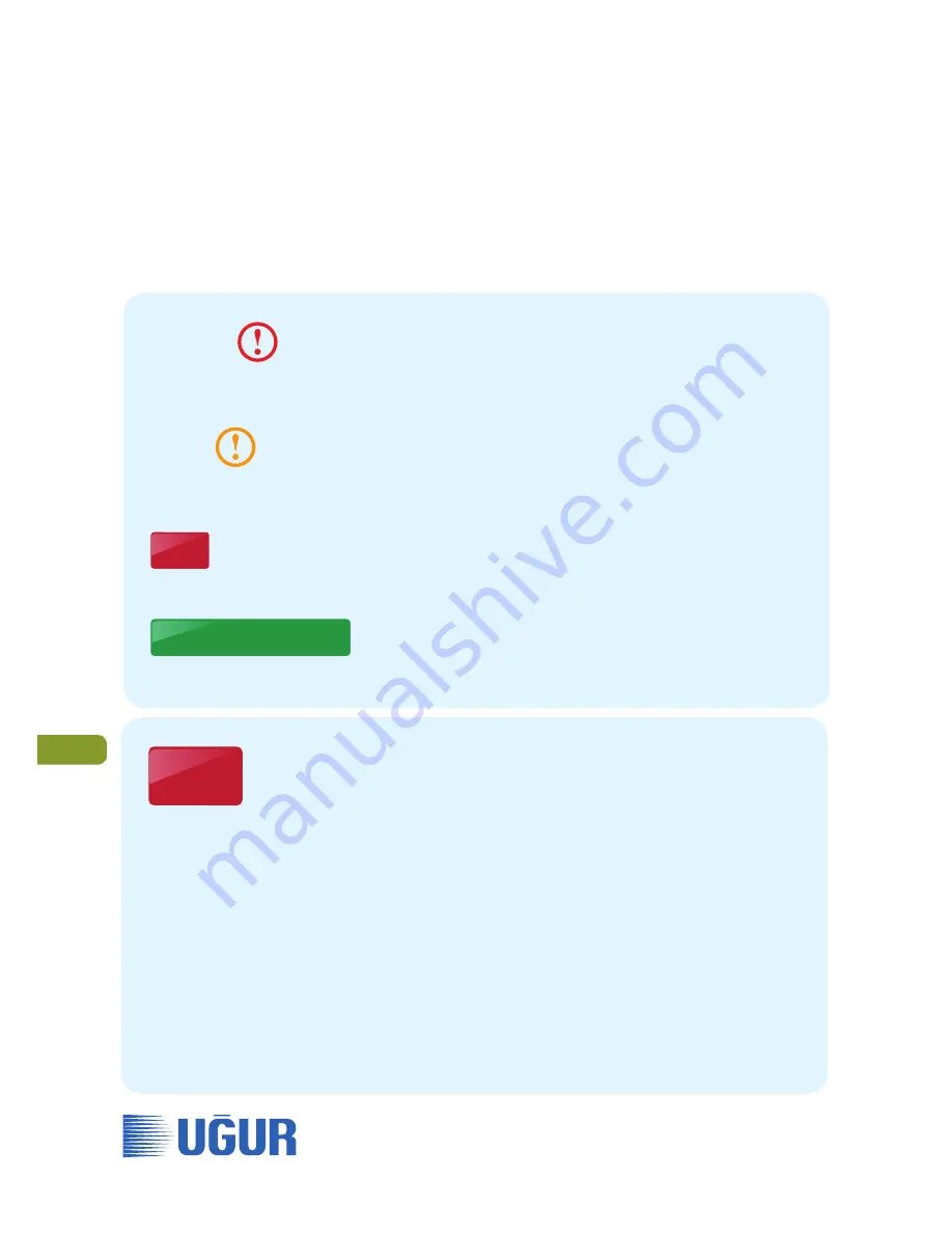 Ugur UBM 30 Operating Manual Download Page 96