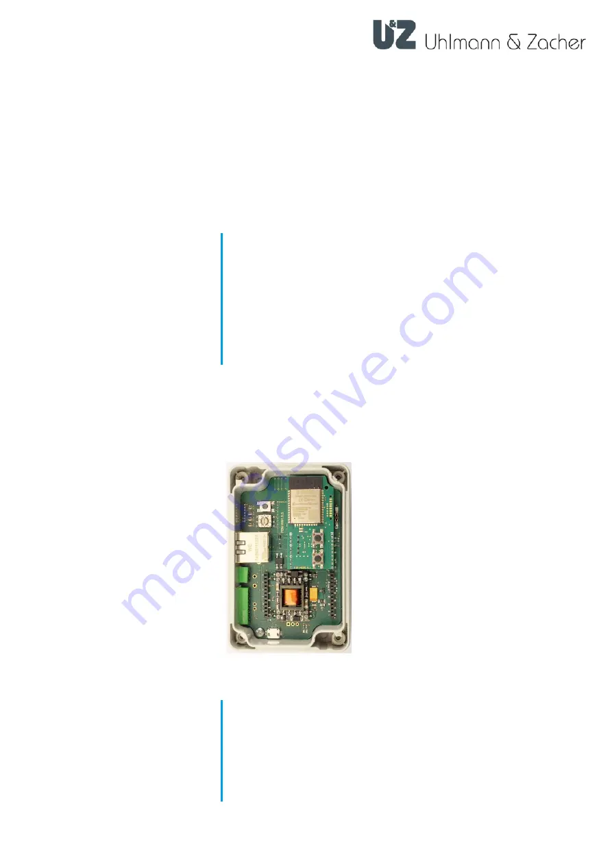 uhlmann & zacher CX8942 Operating And Assembly Instruction Manual Download Page 1