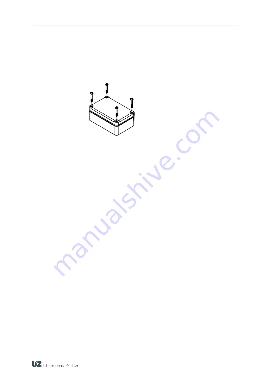 uhlmann & zacher CX8942 Operating And Assembly Instruction Manual Download Page 12