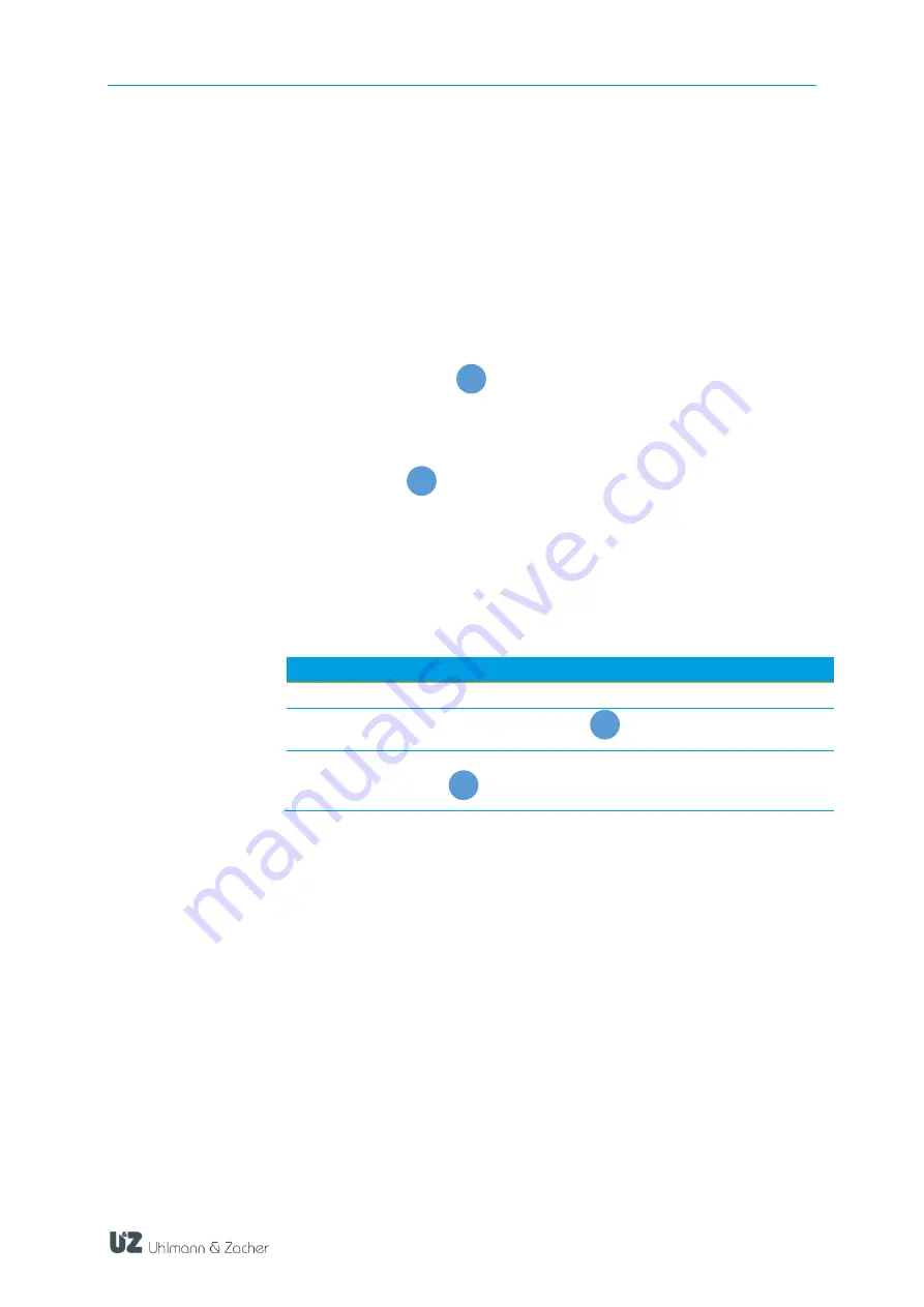 uhlmann & zacher CX8942 Operating And Assembly Instruction Manual Download Page 13