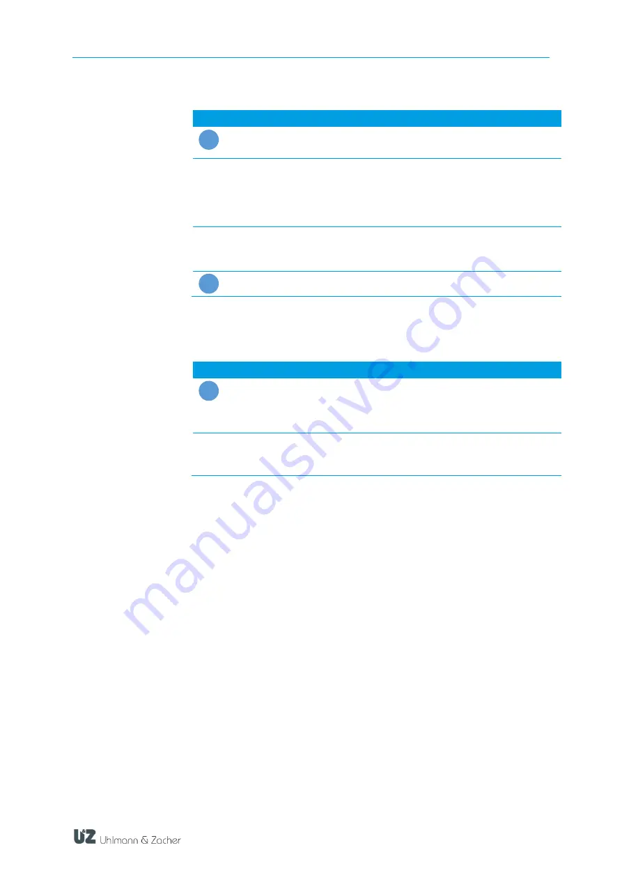 uhlmann & zacher CX8942 Operating And Assembly Instruction Manual Download Page 19