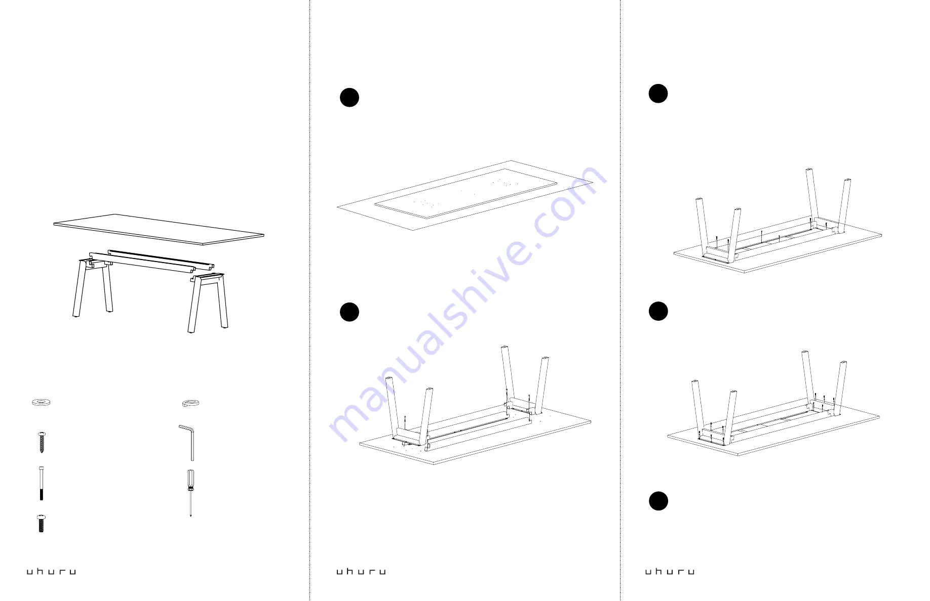 uhuru Broad Communal Table 72