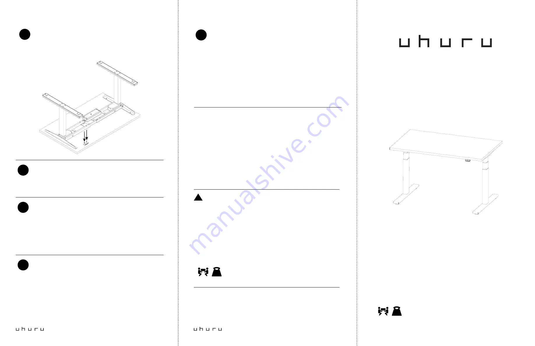 uhuru FRAME RISE Assembly And Care Download Page 1