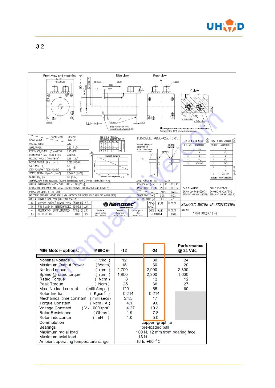 UHVD MD40 Product Instruction Manual Download Page 41