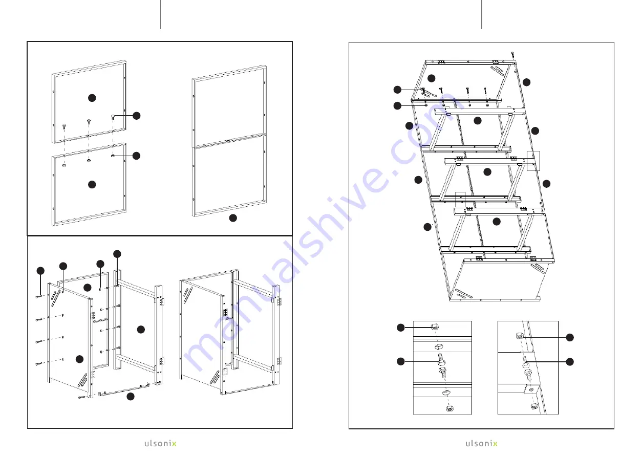 ulsonix QUADRUPLE BIN User Manual Download Page 4