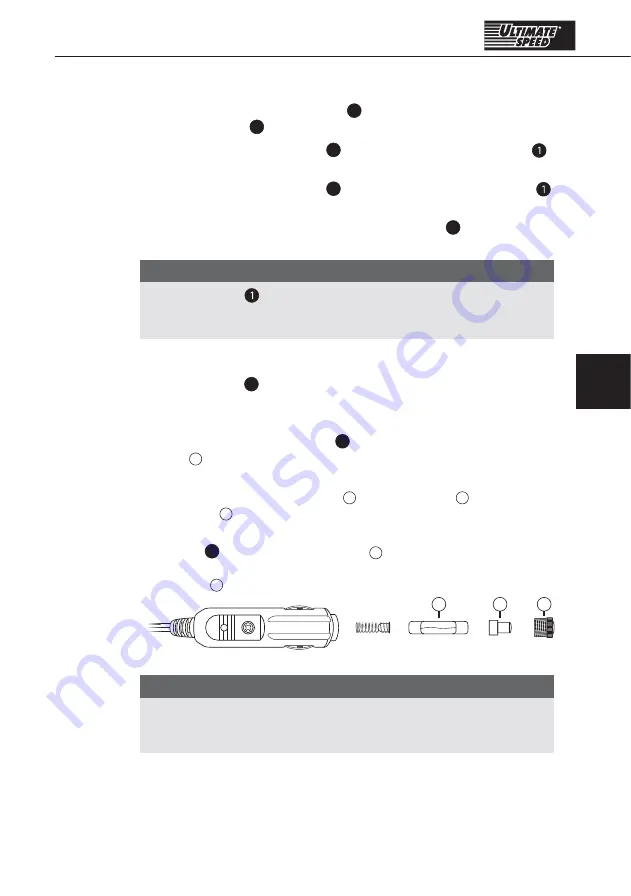 ULTIMATE SPEED 100113 Operating Instructions Manual Download Page 72