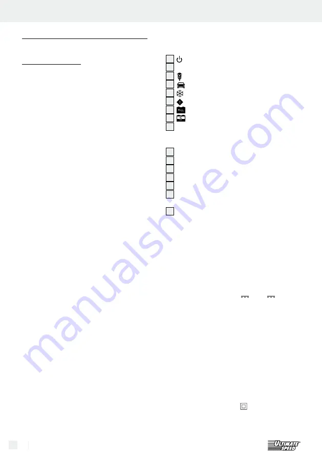 ULTIMATE SPEED 89885 Operation And Safety Notes Download Page 6