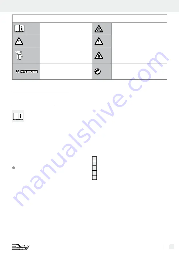 ULTIMATE SPEED DIS-127 Operation And Safety Notes Download Page 13