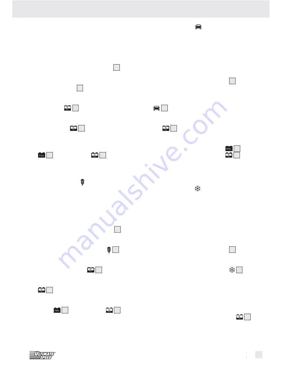 ULTIMATE SPEED T4X SE / KH 3033 BATTERY CHARGER Manual Download Page 42