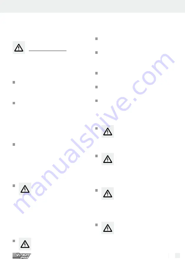 ULTIMATE SPEED ULG 12 A2 Скачать руководство пользователя страница 7