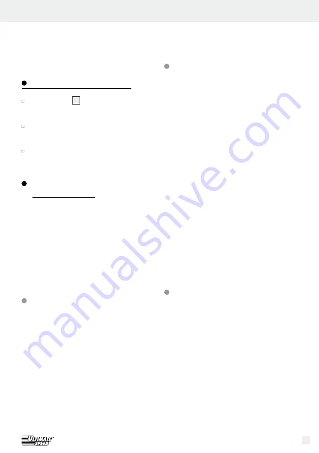 ULTIMATE SPEED ULG 12 A2 Operation And Safety Notes Download Page 23