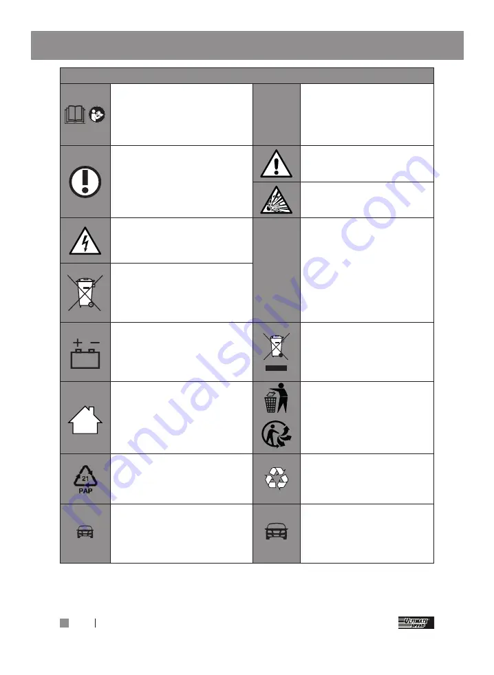 ULTIMATE SPEED ULGD 10 A1 Translation Of The Original Instructions Download Page 101