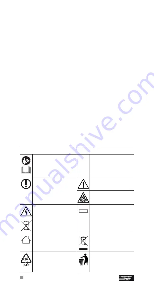 ULTIMATE SPEED ULGD 5.0 C1 Original Instructions Manual Download Page 94