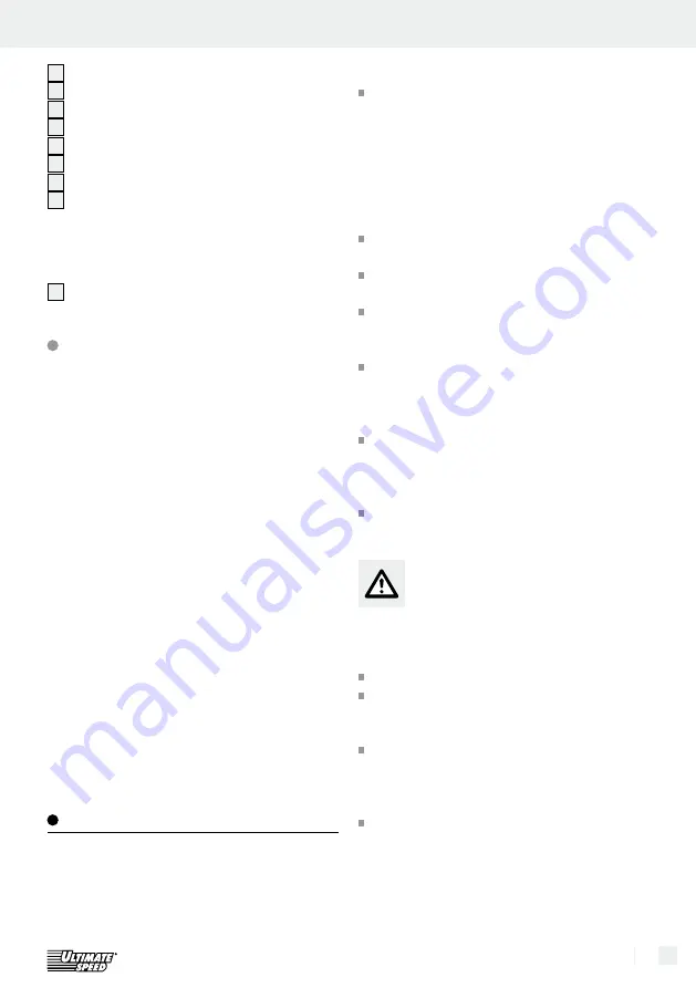 ULTIMATE SPEED UMK 10 B2 Operation And Safety Notes Download Page 39