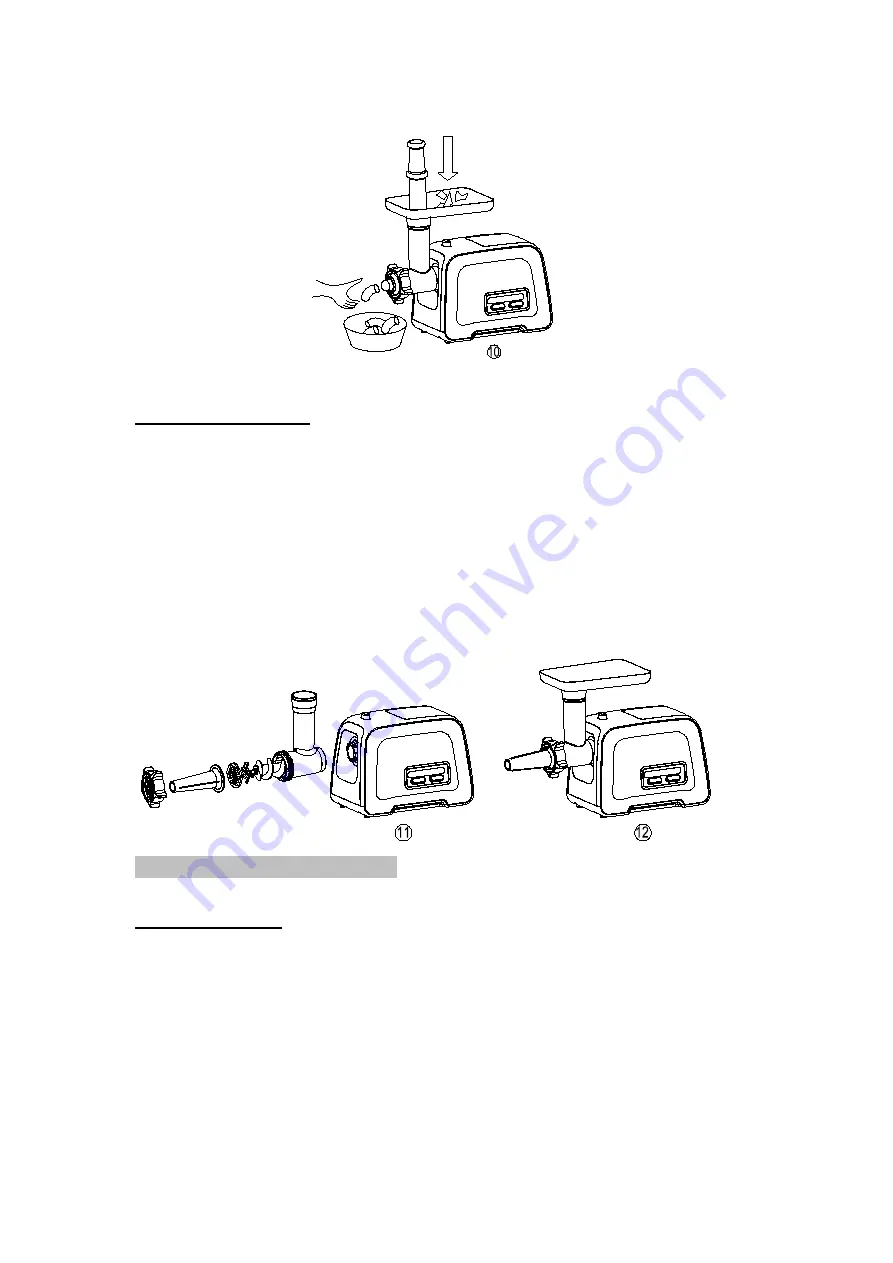 ULTRA Comfy Life AZ-MG090 Instruction Manual Download Page 8