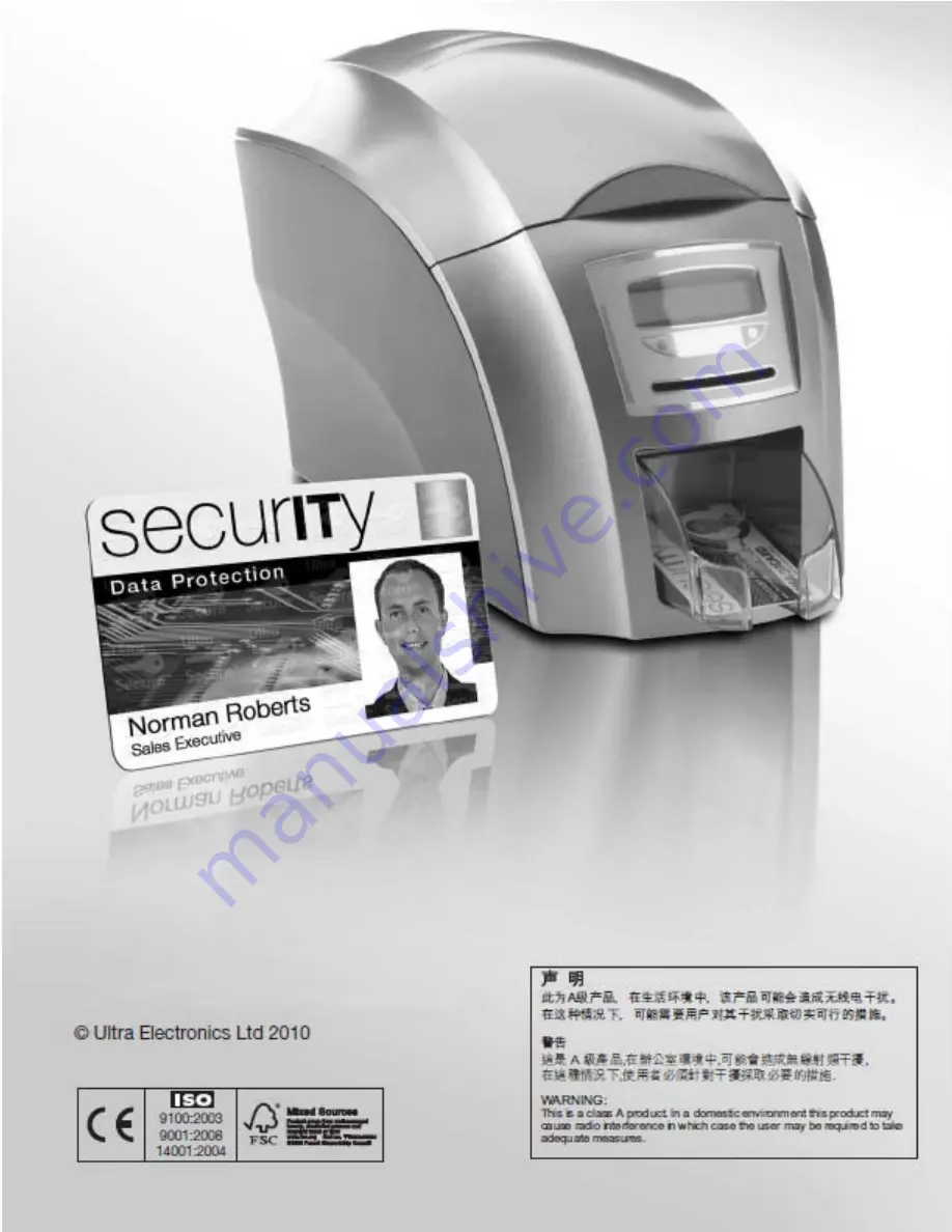 Ultra electronics ID Card Printer User Manual Download Page 32