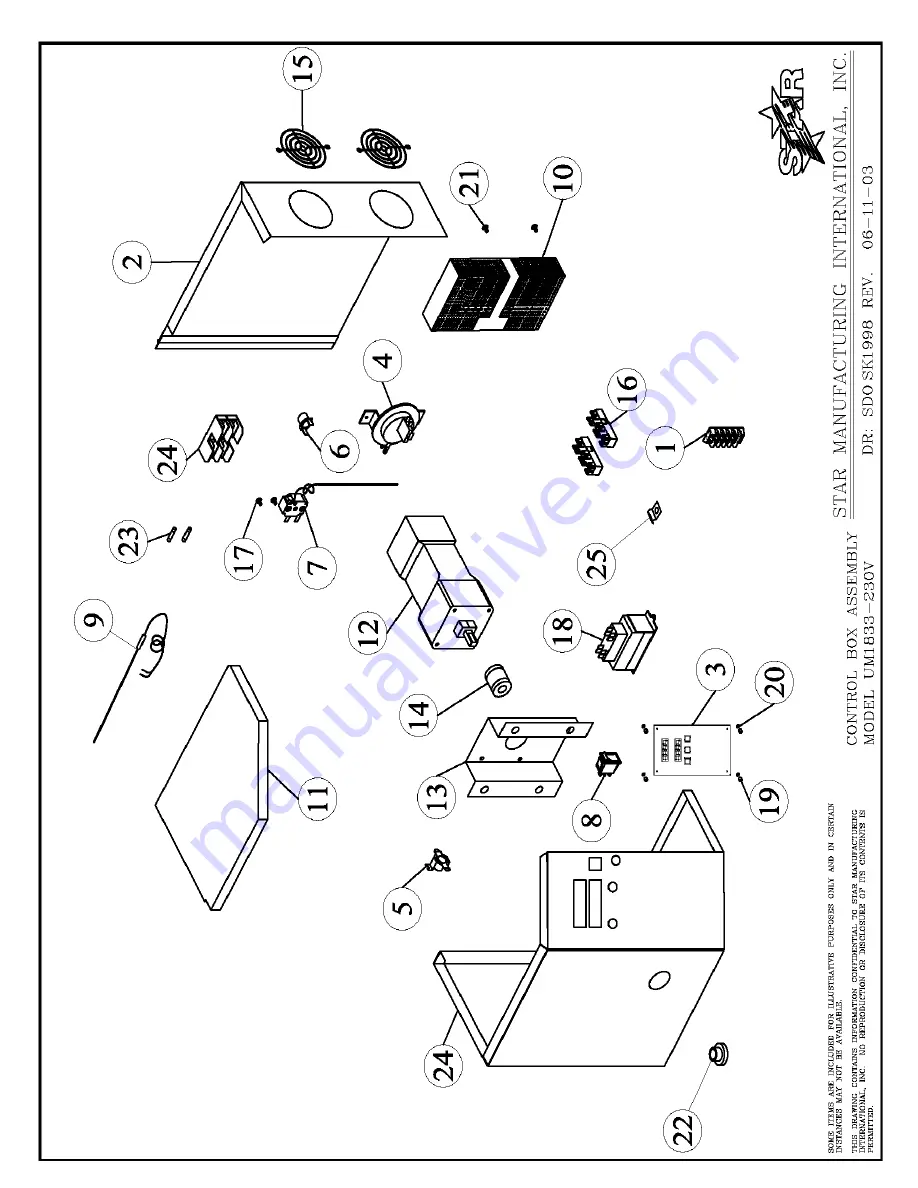 Ultra Max 8B-UM1850 Installation And Operation Instructions Manual Download Page 20