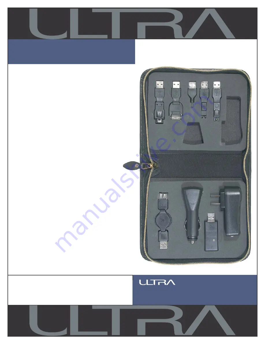 Ultra Products Travel Pack #4 Specification Sheet Download Page 1