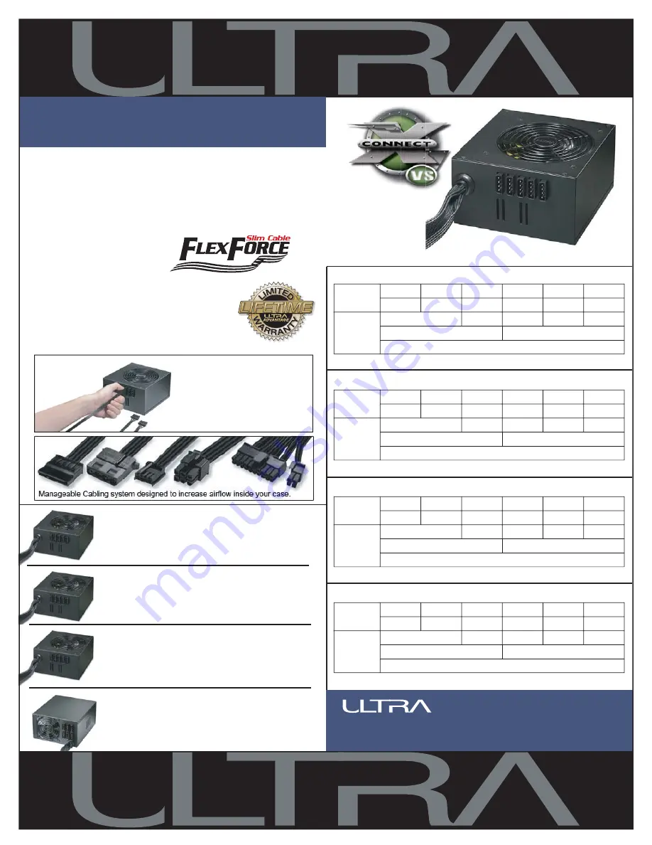 Ultra Products X-Connect V-Series Скачать руководство пользователя страница 1