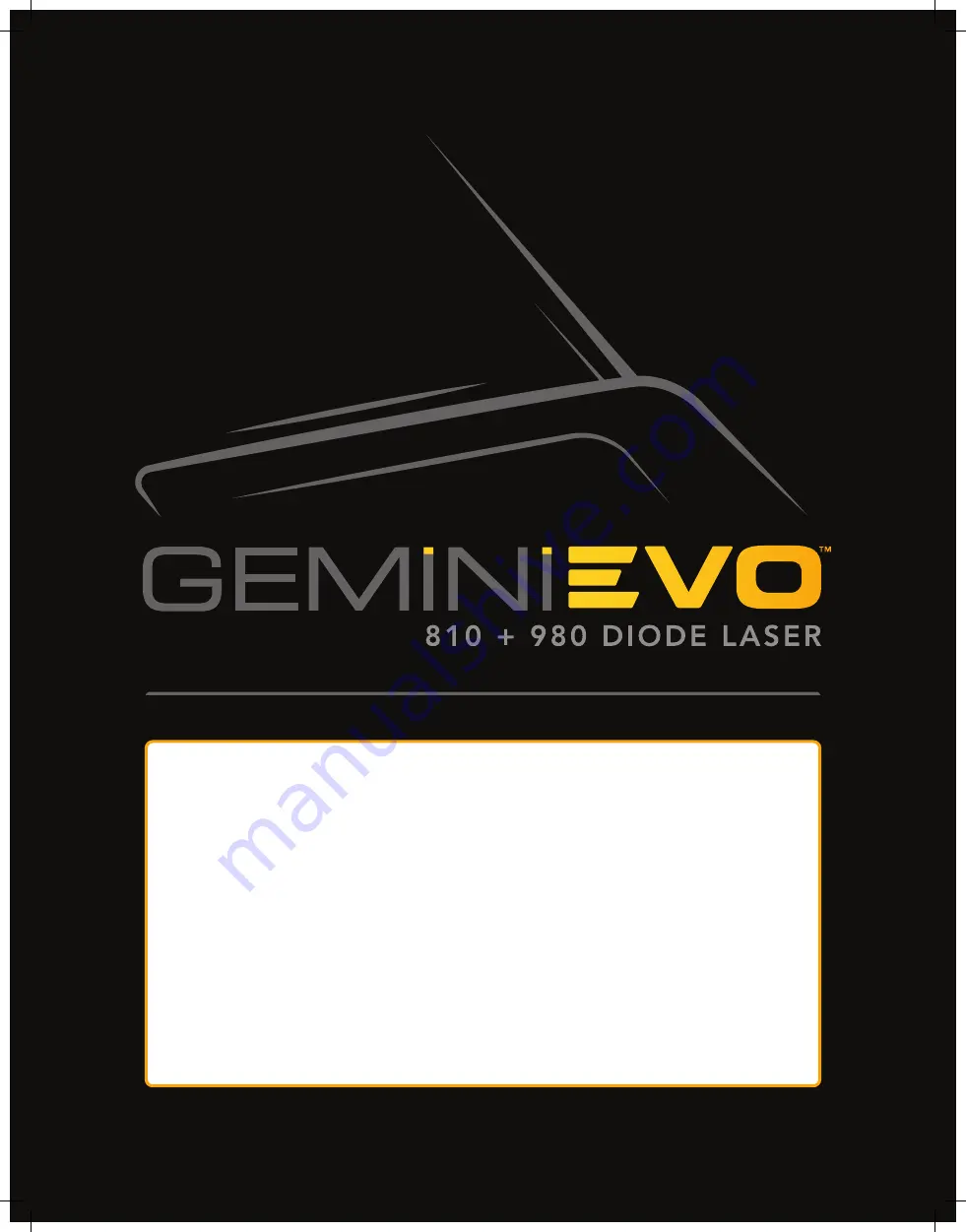 Ultradent GEMINI EVO 810 Manual Download Page 1