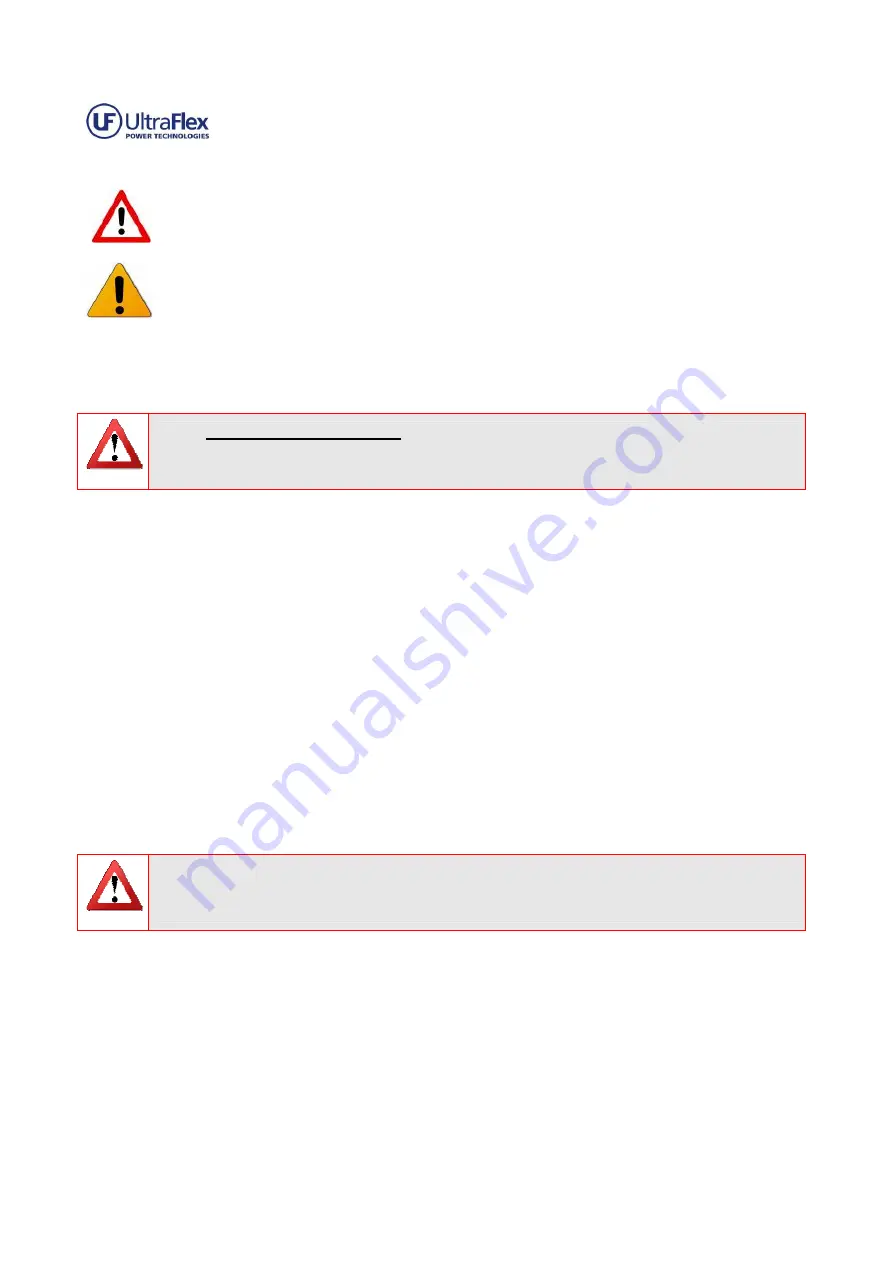 Ultraflex 0UPT-016-600-00 Operation Manual Download Page 5