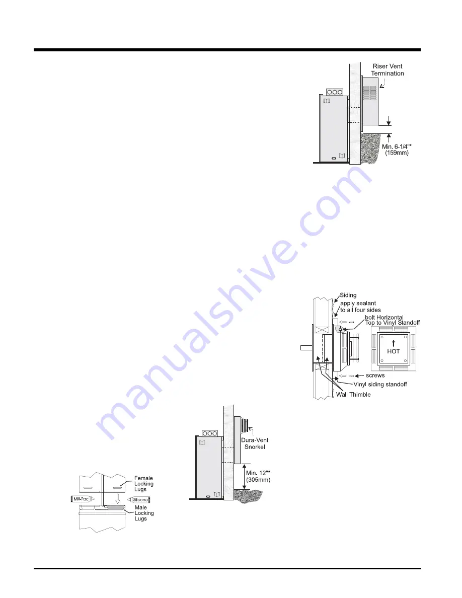 UltraGlow G33R Owners & Installation Manual Download Page 18