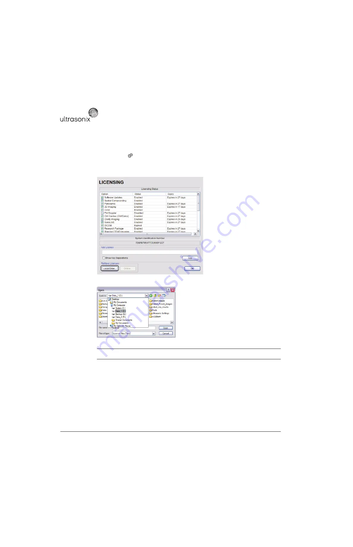 Ultrasonix SonixMDP Service Manual Download Page 126