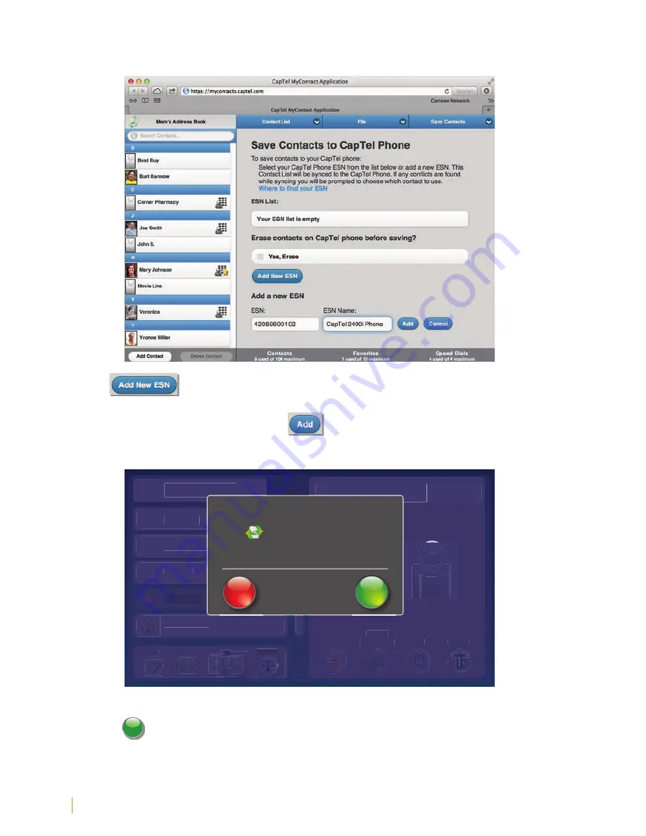 Ultratec CapTel 2400iBT User Manual Download Page 82