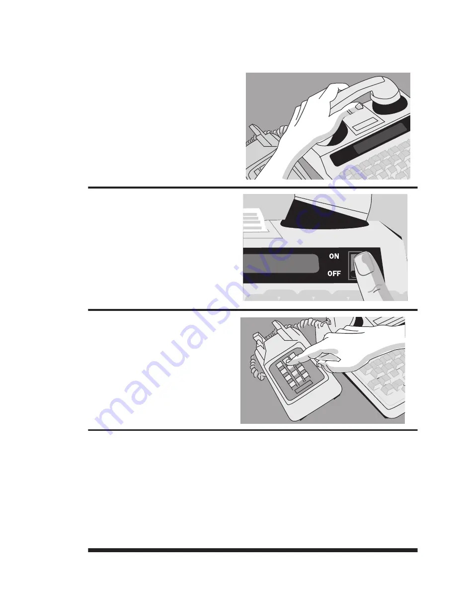 Ultratec Miniprint 425 Using Manual Download Page 19