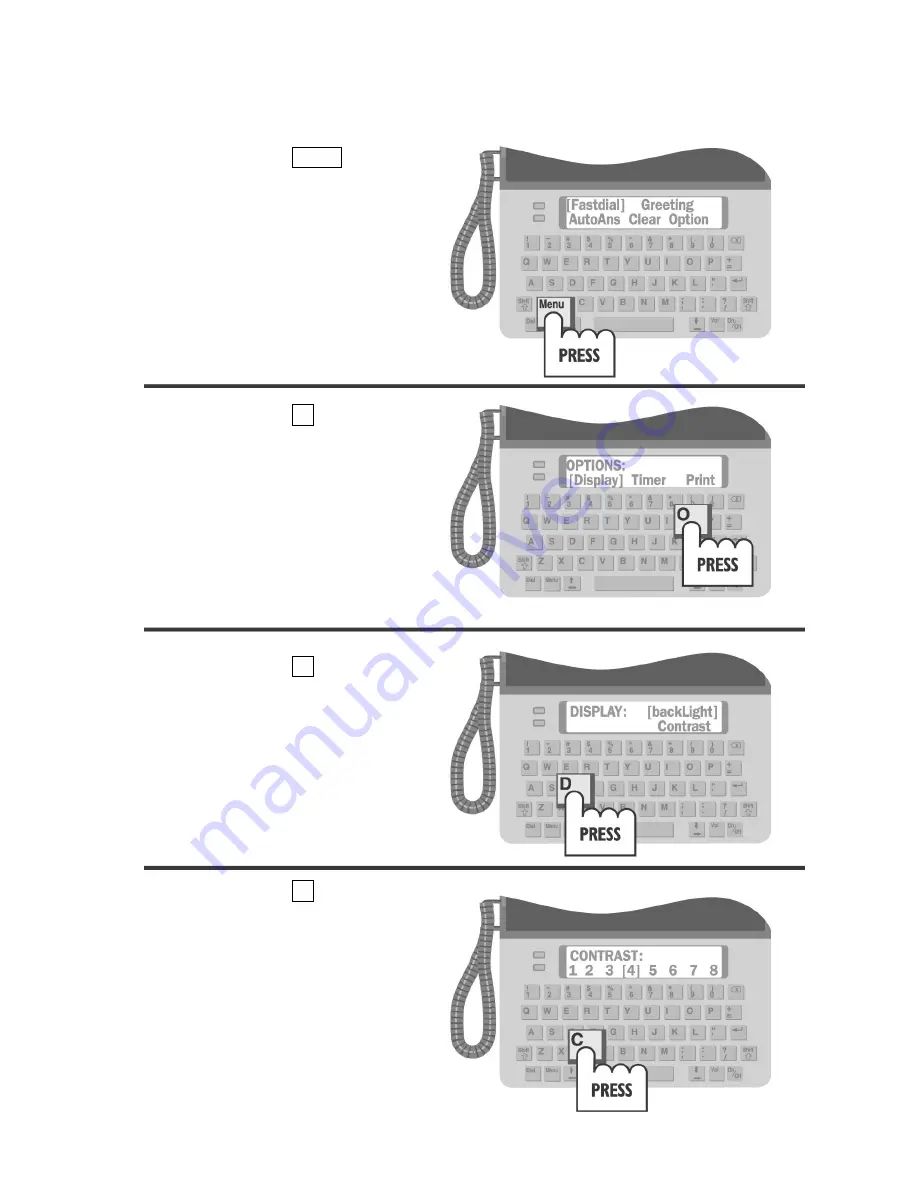 Ultratec Uniphone 1140 User Manual Download Page 14