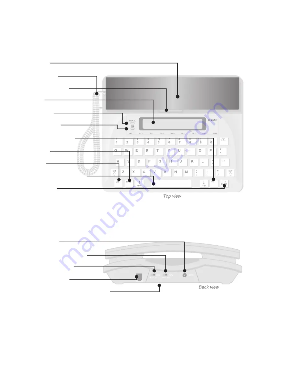 Ultratec Uniphone 1150 User Manual Download Page 8